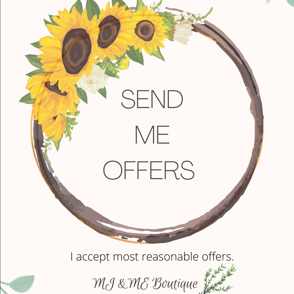 Send me an offer if you see something you like!
